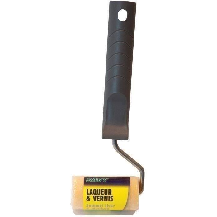 Rouleau mousse floquée SAVY - 65 mm - haute densité 60 Kg/m3