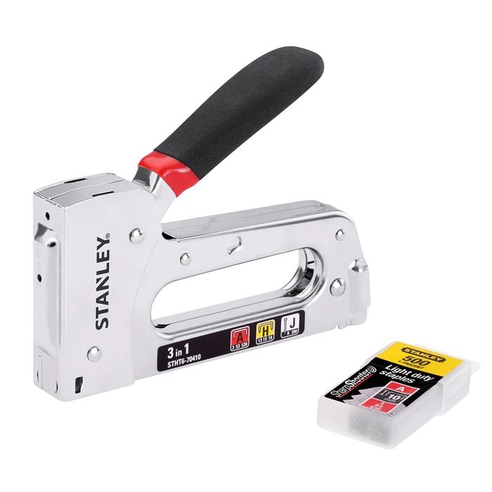 Agrafeuse 3 en 1 TR120 corps acier STANLEY STHT6 70410