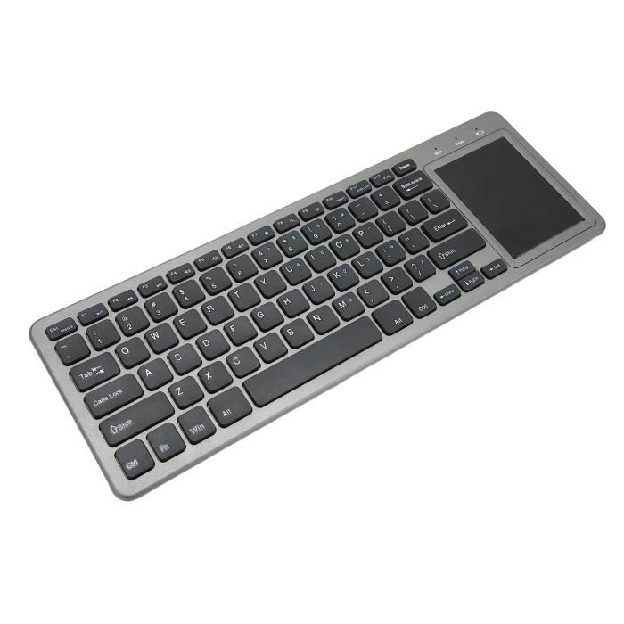 Trust Veza clavier multimédia sans fil à pavé tactile pour Ordinateur