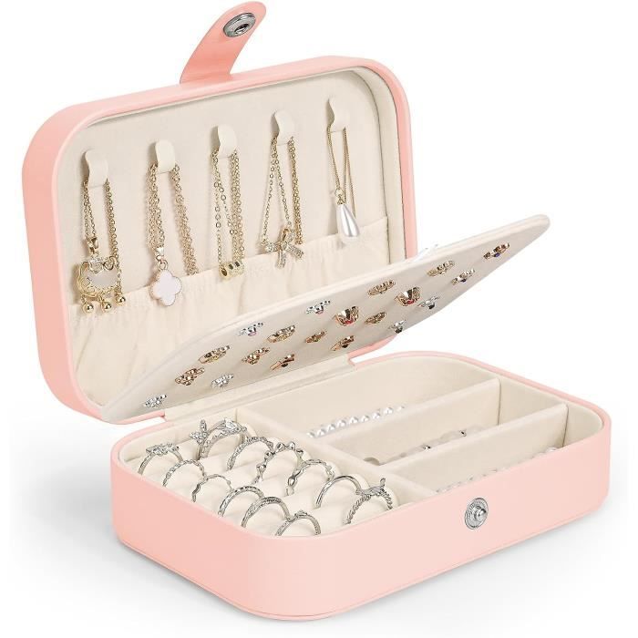 Boîte À Bijoux Pour Femme,Boite Collier,Boîte À Bijoux,Boîtes À Bijoux