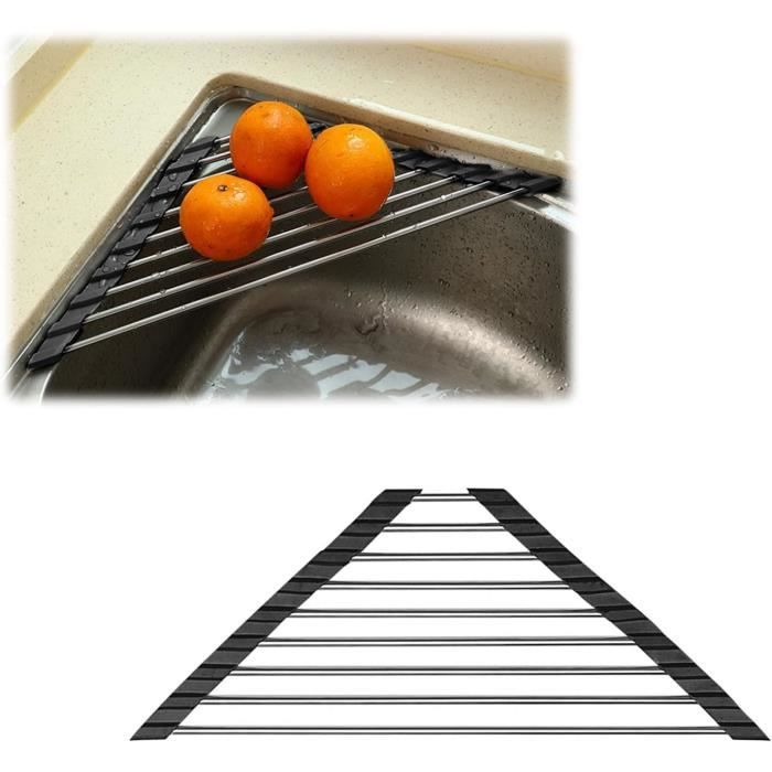 Porte-cuillères,Égouttoir à Vaisselle Pliable, étagère De Séchage