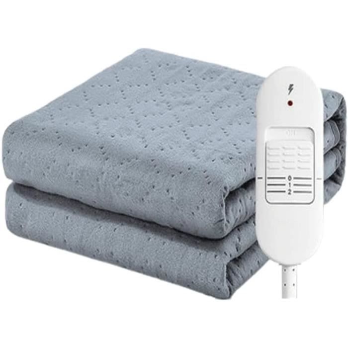 Couverture Chauffante électrique Grande Taille 72x84 Pouces - Tissu Flannel - Arrêt Automatique - Neuf