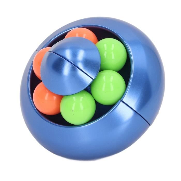 Jouet de balle rotative anti-stress VGEBY - Boule rotative pour adulte et  adolescent - Bleu saphir