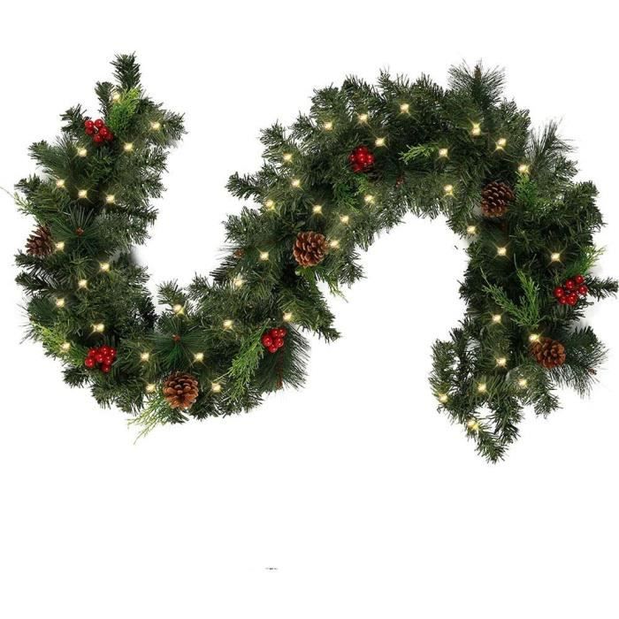 Guirlande lumineuse de Noël 20 lampes 7,35 m Deco Heitmann | Bricodéco