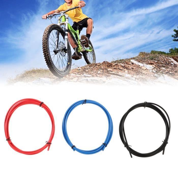 Kit Durite Hydraulique Frein Vélo 2,5m + Olives - Nylon Haute Résistance, Pour VTT Et Route