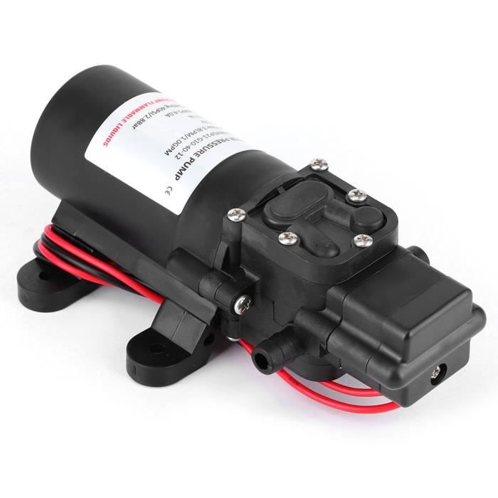Pompe à Eau Auto-Amorçante 12-24V DC - Type Membrane Micro 370 - Débit Faible - Hello_Alian