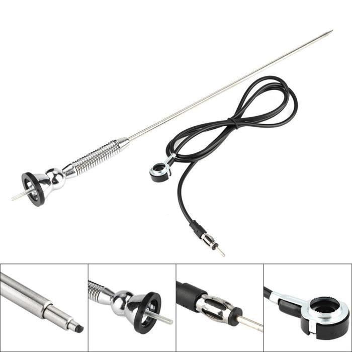 Antenne Toit Voiture Universelle - 9 Pouces, AM/FM, Amplifiée, Pour Améliorer La Réception Radio - 4