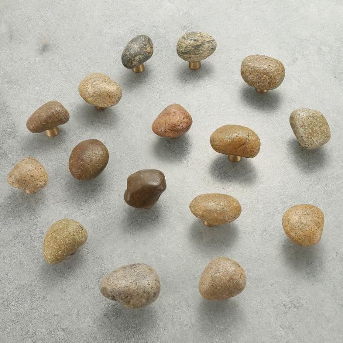 Poignées De Meuble Animaux Rierousy - 6 Pièces En Bois Naturel, Pour Chambre D'enfant