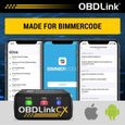 Outil Moteur - Cx Bimmercode Adaptateur Bluetooth 5.1 Ble Obd2 Fonctionne Iphone/Ios Android Codage Voiture-1