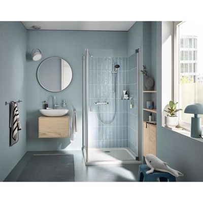 Bristan HOS 200CN01 Flexible De Douche 2 Mètres, Chrome, Raccord Cône à Écrou 1/2", Garantie 5 Ans