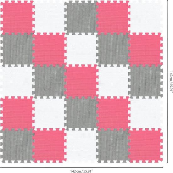 Eva Puzzle Tapis Mousse Bebe-Idéal Pour Les Tapis De Jeux Enfant,18 Dalles(30 * 30 * 1Cm),Blanc Eva Puzzle Tapis Mousse Bebe-Idéal Pour Les Tapis De Jeux Enfant,18 Dalles(30 * 30 * 1Cm),Blanc
