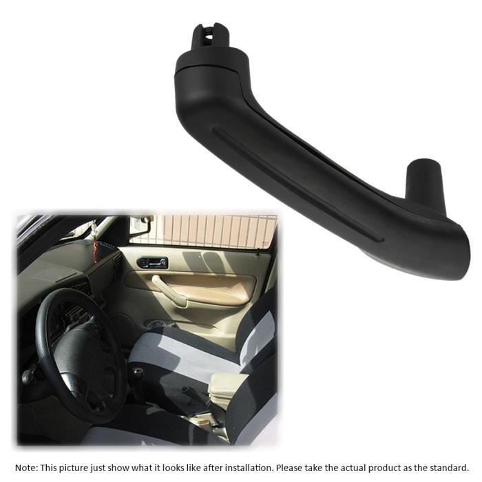 Noir Intérieur Poignée de porte gauche de voiture auto pour VW Jetta Golf  MK4 - Cdiscount Auto