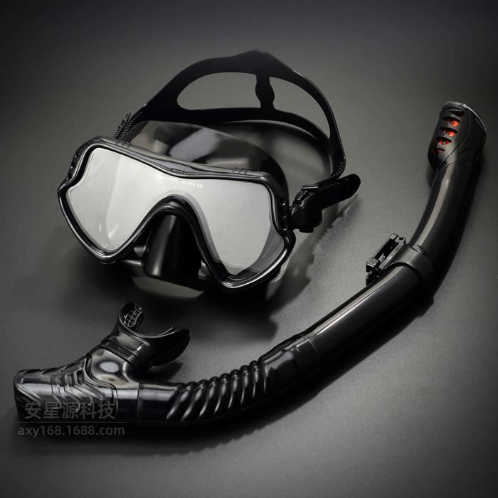 Masques de plongée,Masque Snorkeling 180° Plein Visage Tuba de Plongée  Anti-Buée et Anti-Fuite Tissus,Détendu Respiration A413 - Cdiscount Sport
