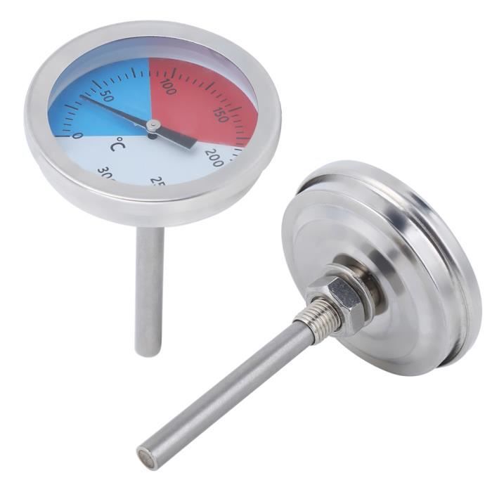 ZYWUOY Jauge Température Barbecue Inox -100°C à 1000°C - Remplacement Master Forge, Compatible Multi-Marques