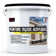 Peinture façade acrylique façade mur crépi - Arcafacade Renov  Ton Sable (Ral 085 90 20) - 10L (+ ou - 60m² en 1 couche)-2