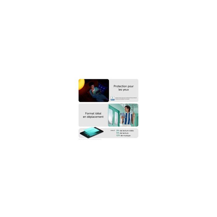 Tablette Xiaomi Redmi Pad SE 8,7” – 4 Go RAM, 64 Go, Helio G85, 6650 MAh, Android, Noir