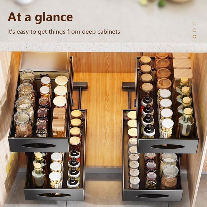 Range Epices Cuisine Aucun Perçage N'Est Nécessaire, Etagere