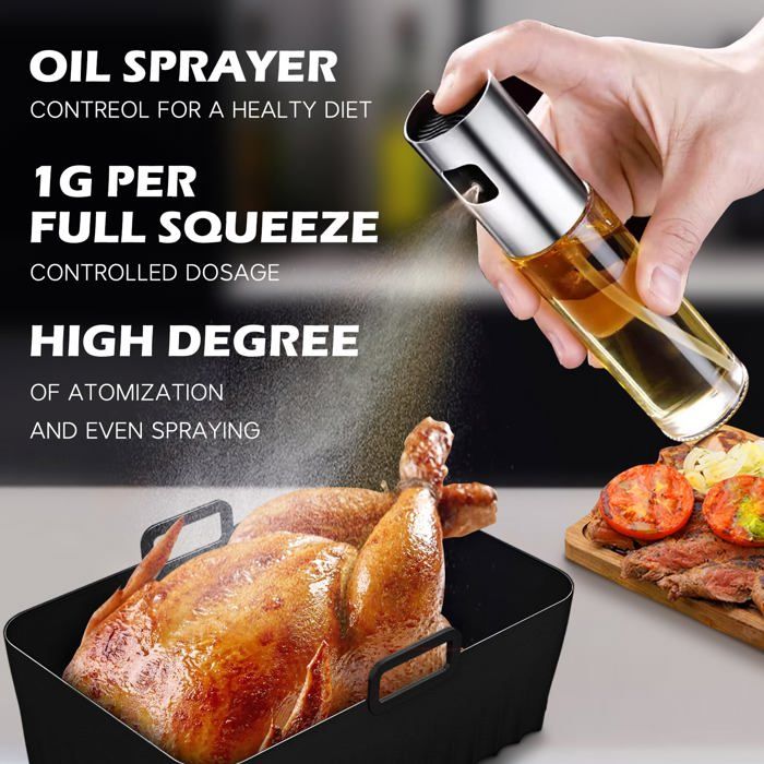 Accessoires pour Air Fryer - Ensemble D'accessoires Pour Friteuse à Air Double Zone Pour Ninja Af300EU, Af400EU, Tower T17088, Friteuse à Air Double 7,6L-9,5L Sans BPA, Passe au Lave-Vaisselle
