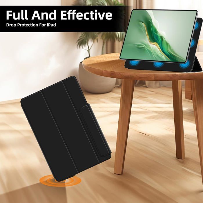 Étui Folio Pliable Pour Honor MagicPad2 12.3 Pouces - Support Multi-angle - En Cuir PU - Protection Complète