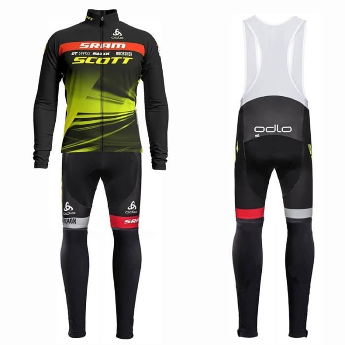 V lo ensemble XS SCOTT Combinaison de v lo manches longues