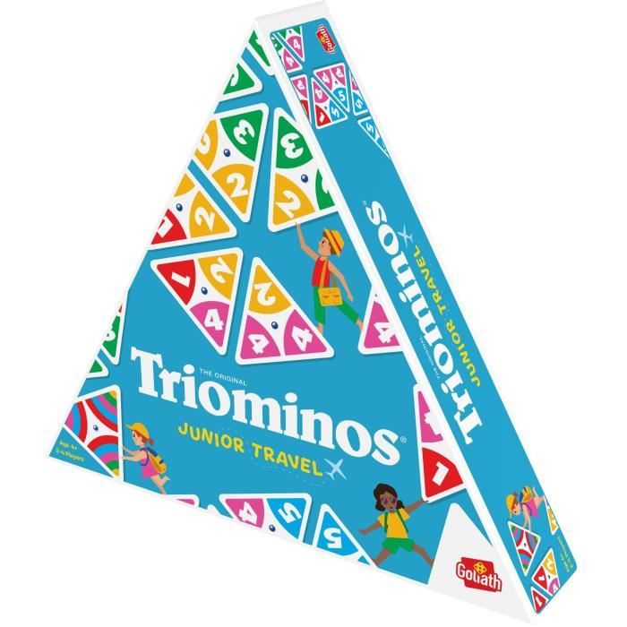 Triominos Junior – Jeu De Dominos Triangulaires Évolutif – Dès 5 Ans – Goliath