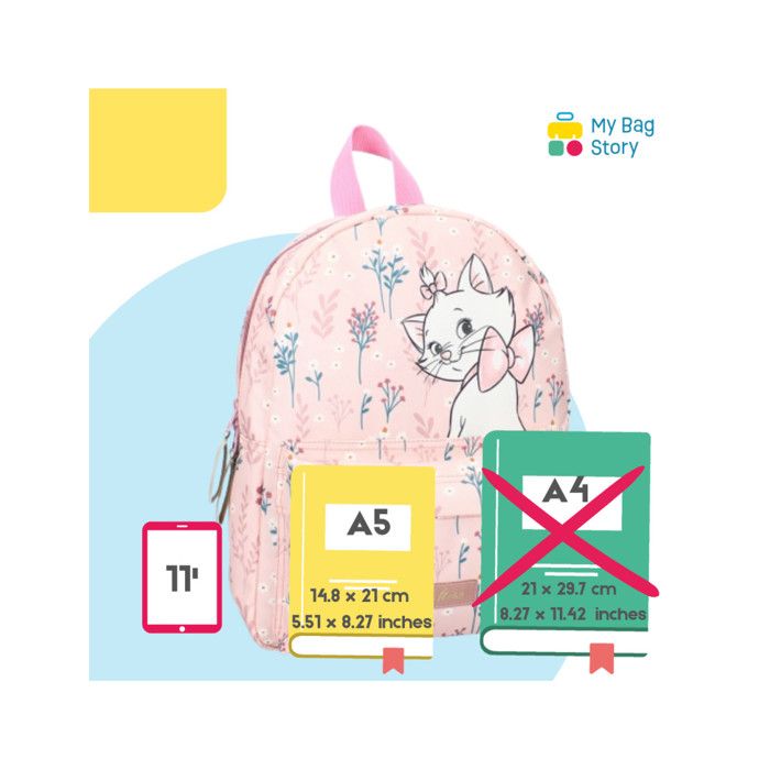Sac À Dos - Aristochats - Rose - Enfant - Ecole - Maternelle Sac À Dos - Aristochats - Rose - Enfant - Ecole - Maternelle