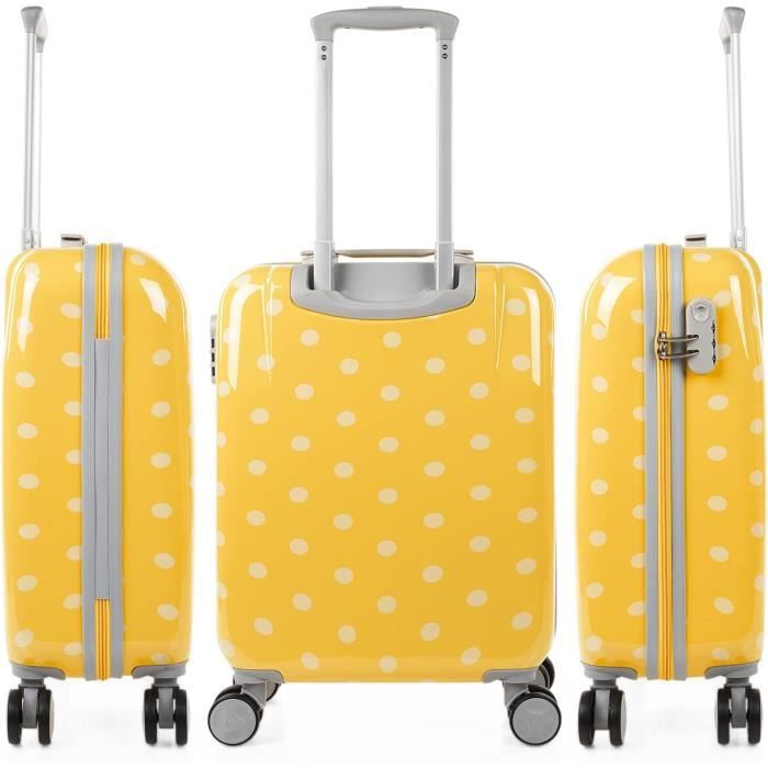 Bagage à main avion - Bagage à main - Petite valise rigide à 4
