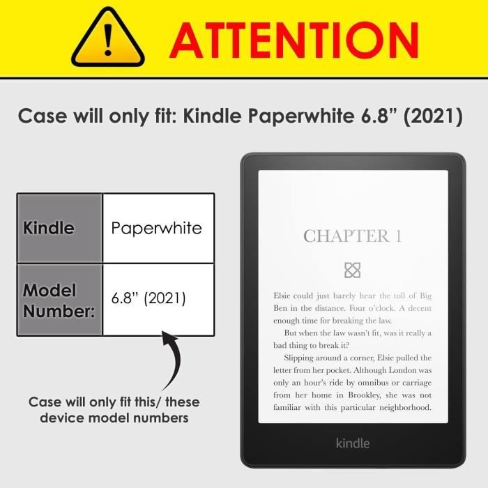 Coque pour  Kindle Fire 7 2022, Housse Étui de Protection Flip Cover  avec Pochette et Support,Papillon rouge - Cdiscount Informatique