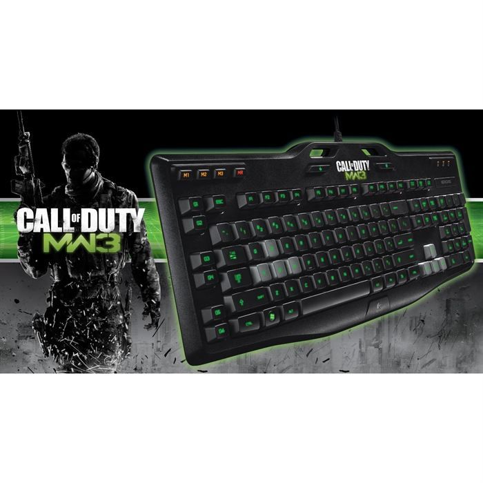 Logitech Gaming Keyboard G105 Call of Duty MW3 - Cdiscount Informatique