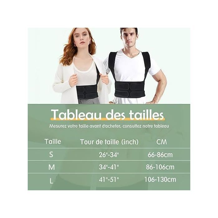 Posture Tee Shirt Special Dos Droit Maintien Dos Droit Correcteur