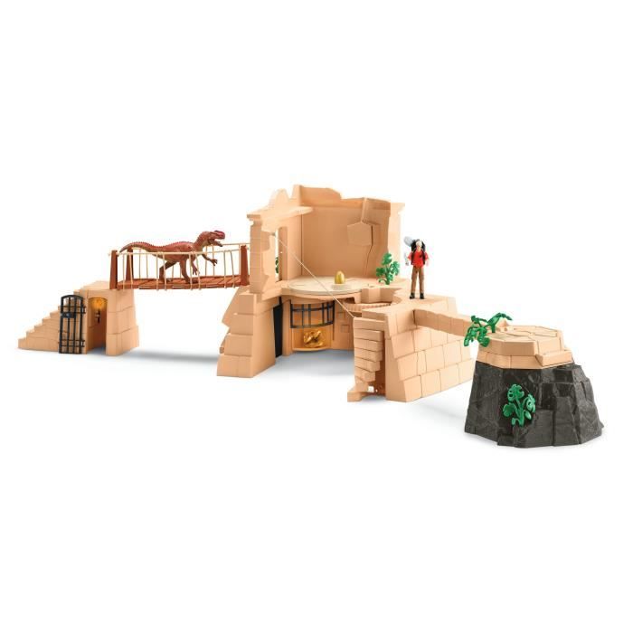 Schleich Dinosaurs | Jetpack Chase 41467 | 10 pièces | Coffret de jeu à partir de 5 ans | coffret avec figurines, nombreuses fonctions et accessoires
