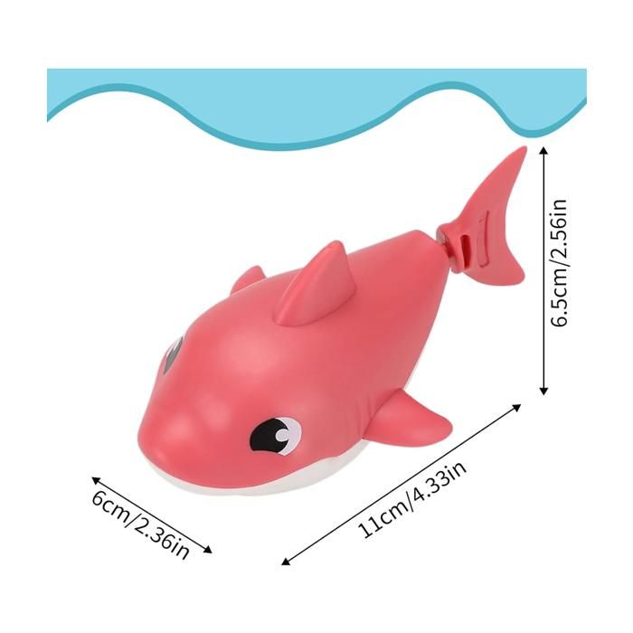 INKEE Wind-Up Drop – Jouet De Bain Remontable – Requin, Phoque Ou Crocodile Avec Mini Bombe Surprise