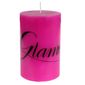 Verre vin Bougies Rose Champagne Baies naturelles parfumées-Neuf