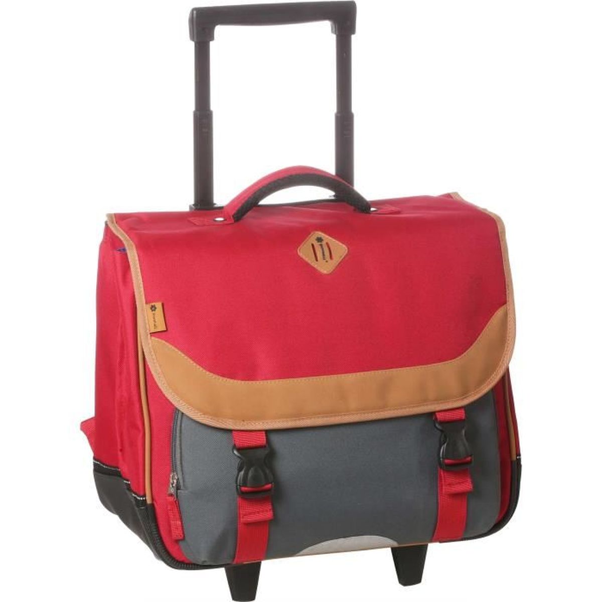 Cartable 38 cm Snowball Rouge /à Pois