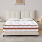 YIDATONG Matelas 90x190 cm, HR + Blue Latex Matelas Mousse et Ressorts Hybride - Ép 26cm - Respirante - Hypoallergénique - Fermeté Moyenne