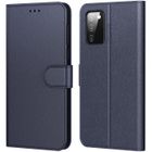 Coque Samsung Galaxy A03s Bleu ,Aurstore Housse avec languette Etui Pochette En Cuir PU Multifonction,Protection En 360