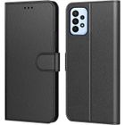 AURSTORE AURSTOR Etui Coque pour Samsung Galaxy A23 5G & M23, Protection Pochette Housse en Cuir PU Portefeuille Livre,[Emplacements