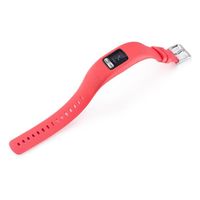 Bracelet en silicone pour Garmin VivoFit 4 Fitness Tracker grande taille en rouge