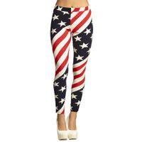 Legging USA - Multicolore - Femme - Taille M - Drapeau américain