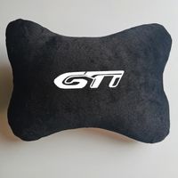 Pour GTI - Voiture oreiller'appuie tête de siège de voiture automatique oreiller de cou de Logo pour Peugeot