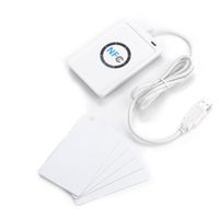 DEWINLVD NFC RFID Reader ACR122U CADRACTESSECless IC Carte Reader Carte Smart Writer Carte de carte Key avec câble