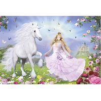 Puzzle enfant 100 pièces - La princesse des licornes - SCHMIDT AND SPIELE - Mixte - A partir de 6 ans