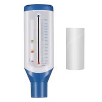 Moniteur de débit expiratoire Portable fonctionnel d'asthme Spirométrie Débitmètre de pointe pour hommes  TESTEUR DE BATTERIE