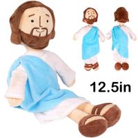 Peluche My Friend Jesus de 33 cm, jouet classique en peluche avec des cadeaux de fête religieux similaires pour garçons et fill N°2