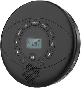 BALADEUR CD - CASSETTE Noir Lecteur CD Portable Walkman Bluetooth Lecteur