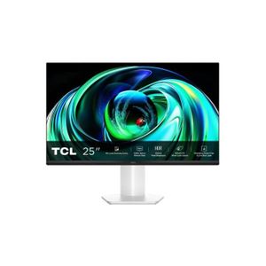 Moniteur Gaming TCL 25G54 25" Mini-LED - Full HD 144Hz, Dalle IPS, 450 Nits, HDR400, DCI-P93% - Certifié TÜV Antiscintillement & Lumière Bleue Faible