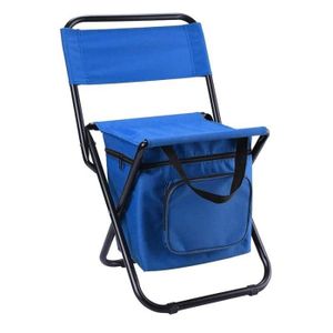 CHAISE DE CAMPING BU - Chaise isotherme pliante portable, Table ultr
