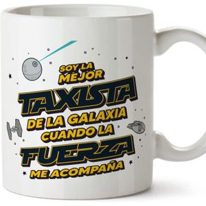 CHAUFFEUSE Tasses pour chauffeuse de taxi en espagnol - cadeau original femme - meilleur de la galaxie