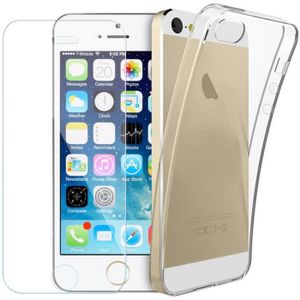 ACCESSOIRES SMARTPHONE Pack iPhone 5 5C 5S SE 1 Coque transparente + 1 Ve