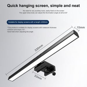 DIGITUS B2B Shop  Lampe LED pour écran avec pince de fixation